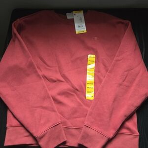 Champion Women's Crimson Crewneck Sweatshirt